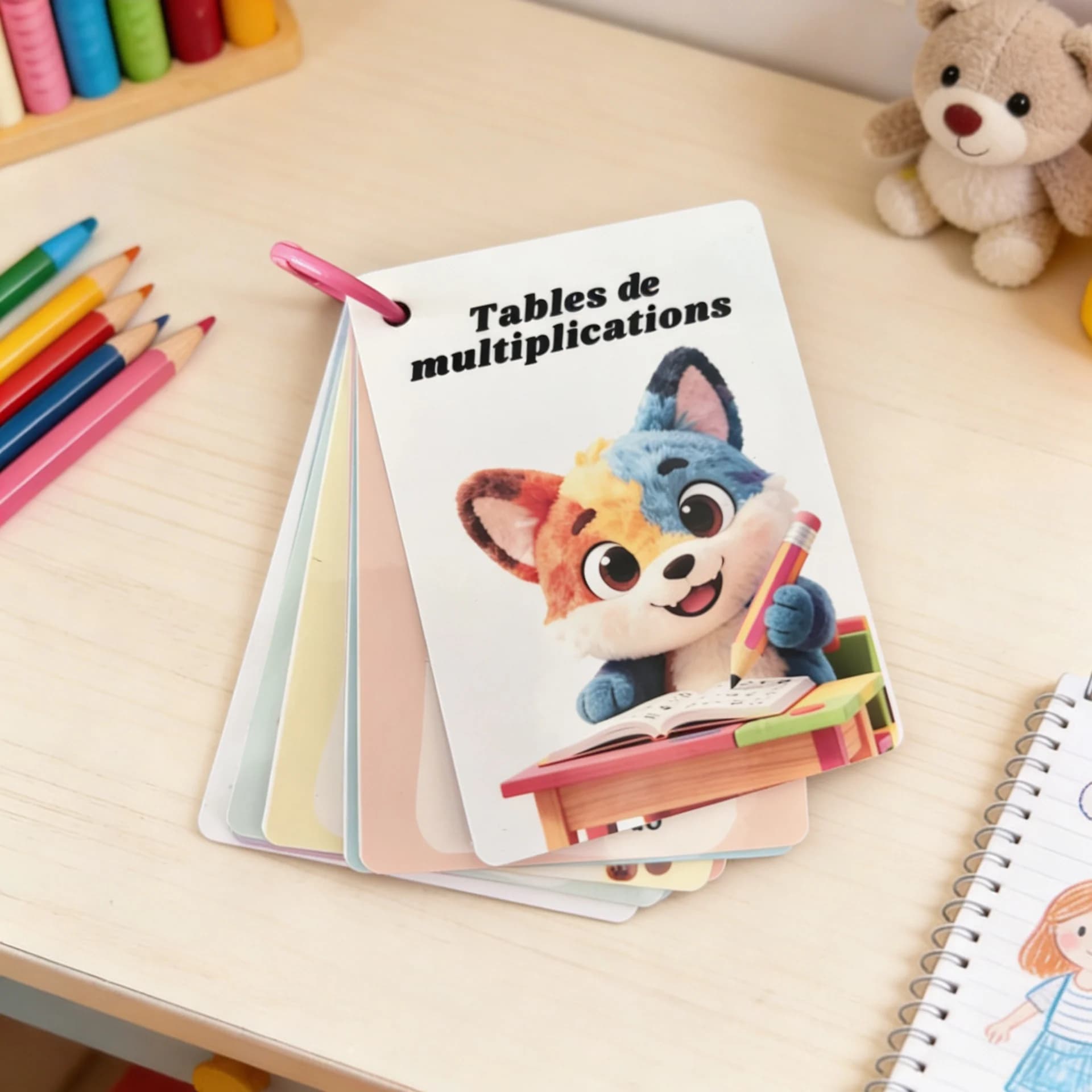 Les tables de multiplications