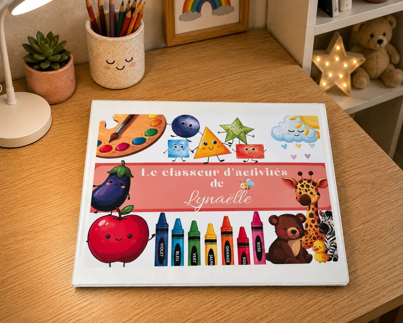 Classeur pour activités personnalisées