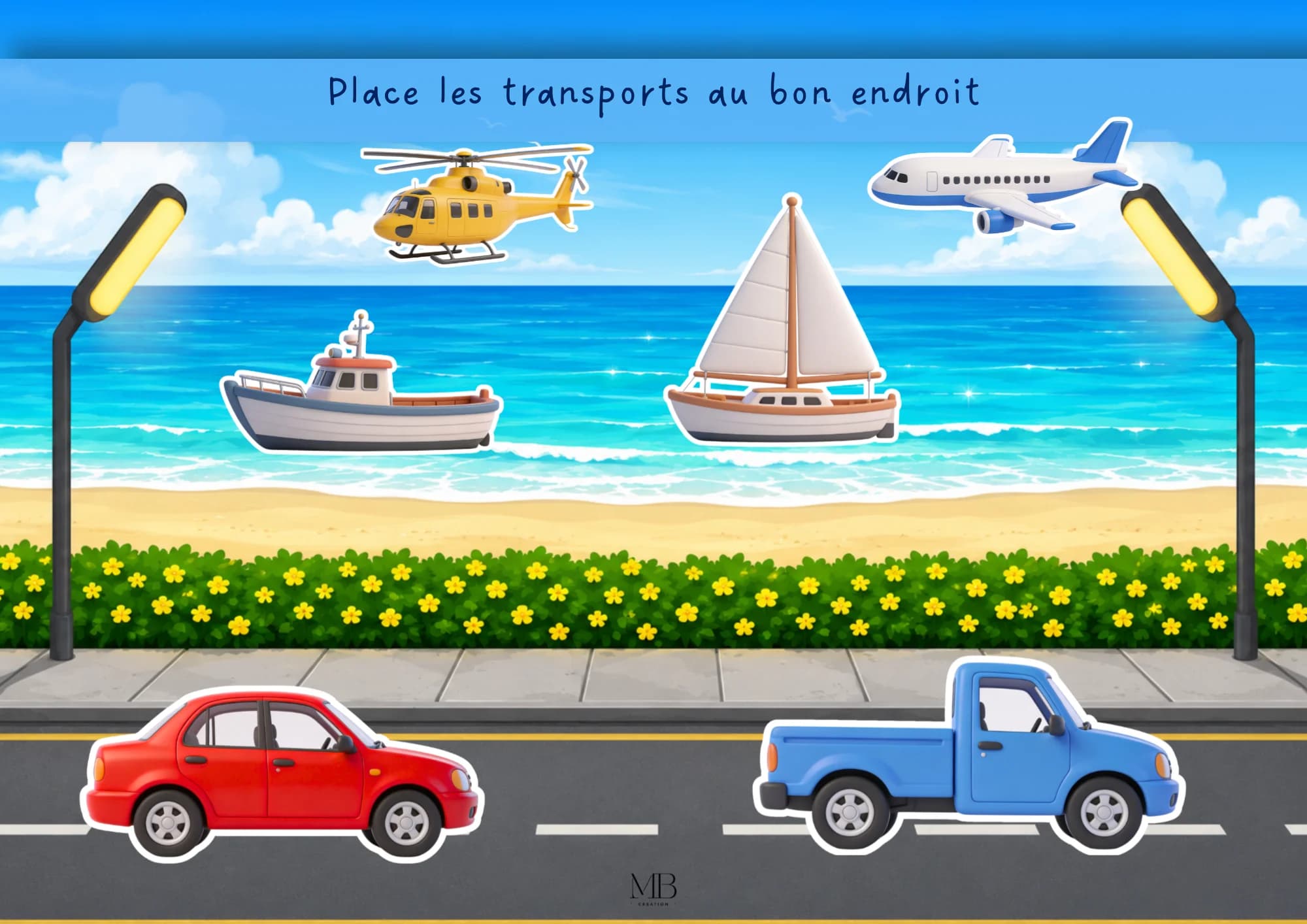 Les transports au bon endroit