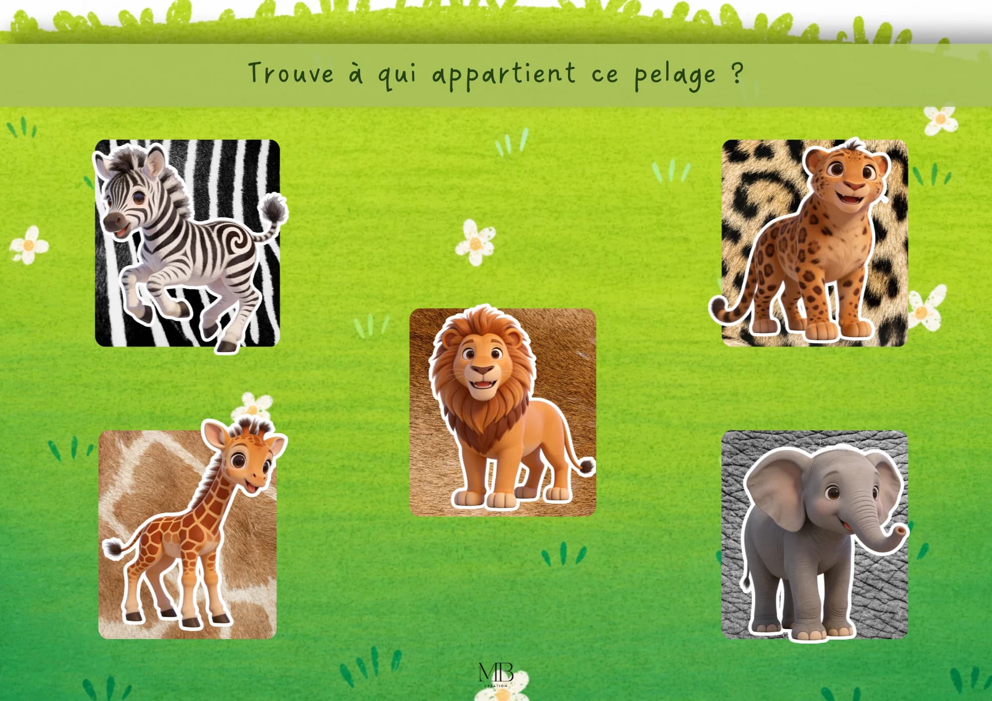 Pelage des animaux