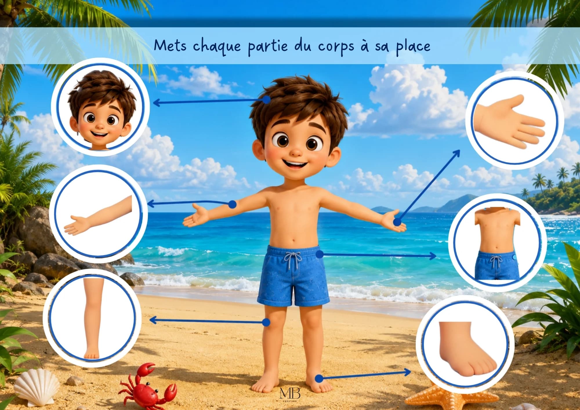 Les parties du corps — photo 2