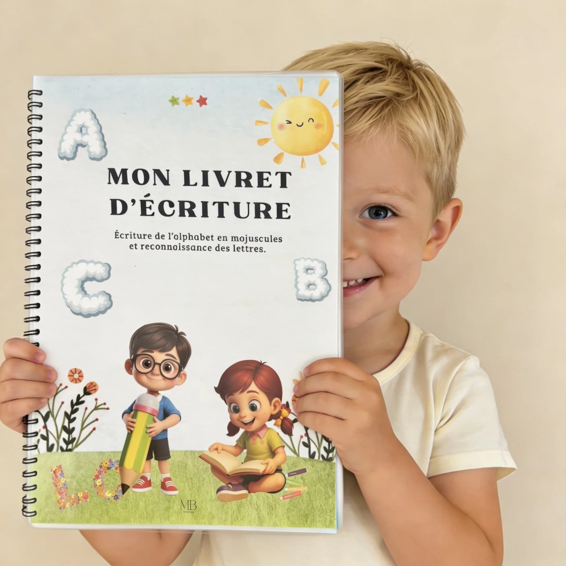 Mon livret d'écriture -Écriture et reconnaissance des lettres
